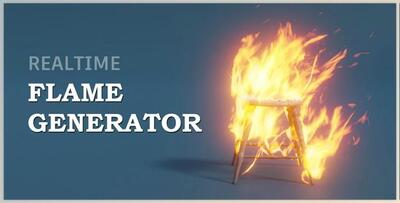 BlenderMarket - Realtime Flame Generator
