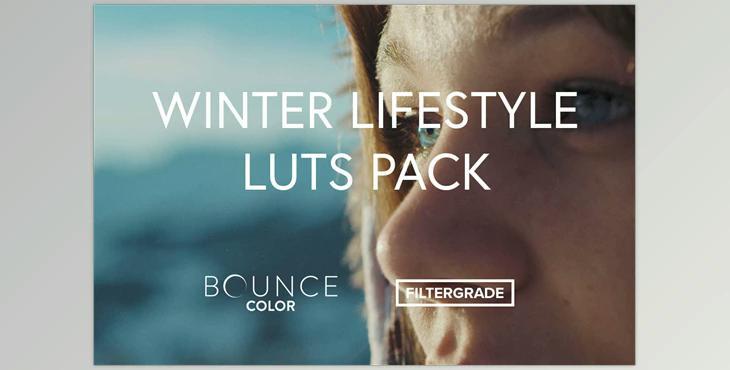 Bounce Color Winter Lifestyle LUTs Pack