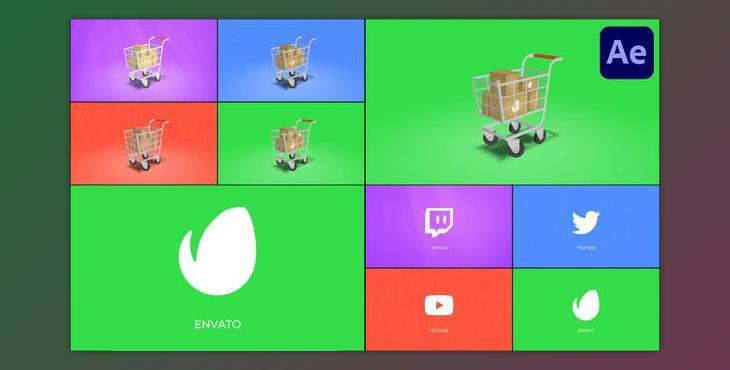 Shopping Cart for After Effects (Videohive 46967800) - AE Project