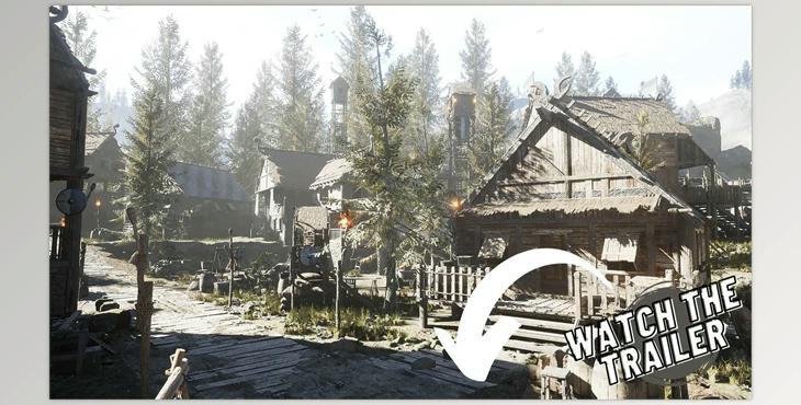 Unreal engine - Modular Viking Village – Medieval Town – Medieval Village – Fantasy Village v5.3