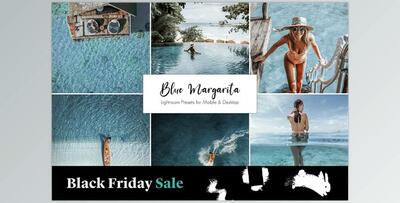 Blue Margarita Lightroom Presets CreativeMarket-5421116 (JPG, DNG, XMP)