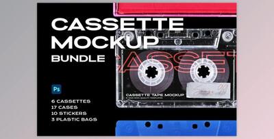 CD Case Mockup Template Bundle Disc CreativeMarket-5319043 (PSD, PNG)