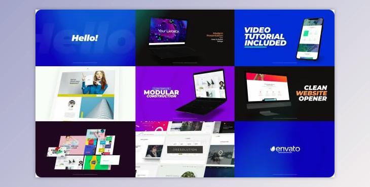 Website Intro 2 (Videohive 21533069) - AE Project