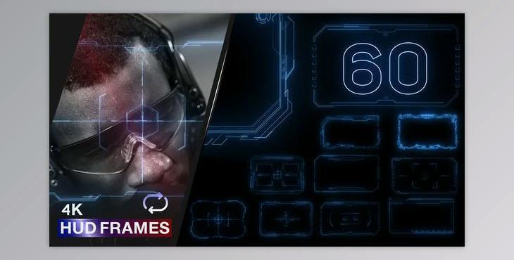 HUD Frames (Videohive 39020733) - AE Project