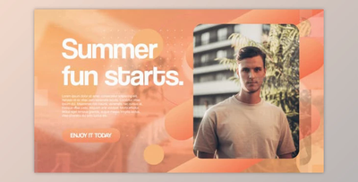 Summer Gradient Slideshow (Videohive 45905150) - AE Project
