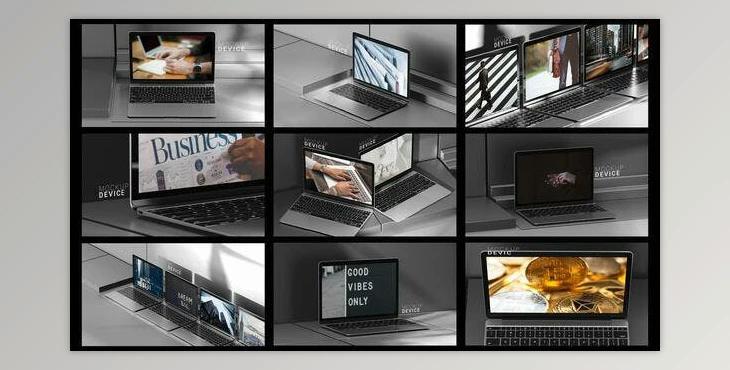 Laptop Mockup (Videohive 43998387) - AE Project