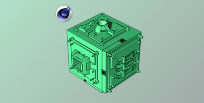 Alphapixel – Poly Greeble v1.3 For C4D R15 – R26