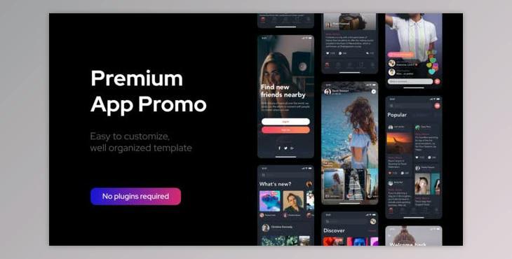 Premium Clean App Promo (Videohive 32258195) - AE Project