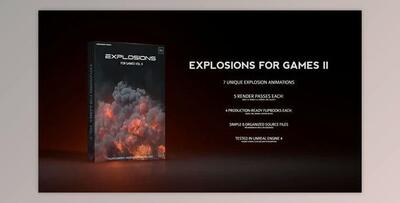 Explosions for Games Vol: II (Videohive 24941528) - AE Project