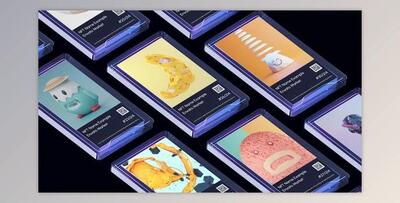 NFT Promotion - Mockup Single Card and Promo (Videohive 36156361) - AE Project