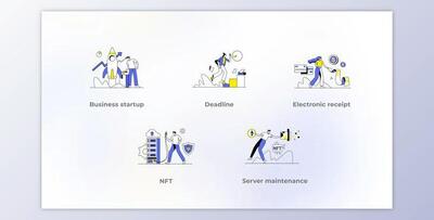 Business startup – Minimal concept (Videohive 40255206) - AE Project