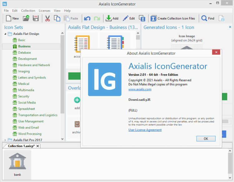 Axialis IconGenerator v2.05