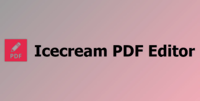 Icecream PDF Editor Pro v3.26 Multilingual + Portable Edition + Patch