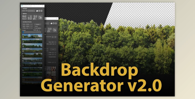 ArchvizTools Backdrop Generator 2.0 for 3ds max