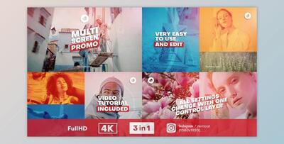 Multi Screen Promo (Videohive 33813059) - AE Project