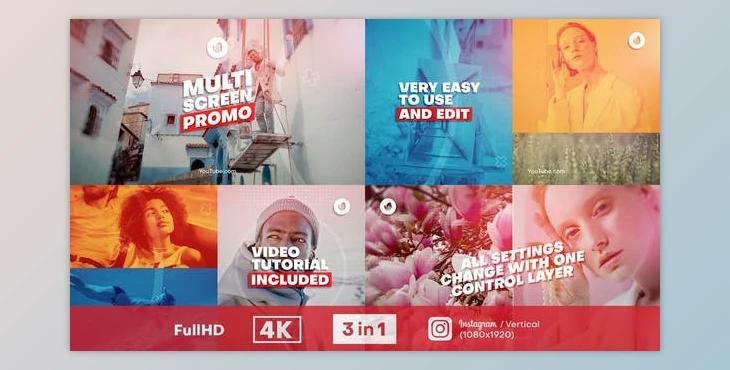 Multi Screen Promo (Videohive 33813059) - AE Project