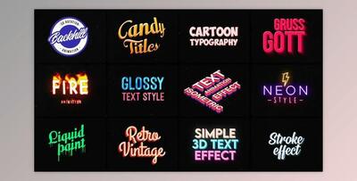 Animated Motion Titles (Videohive 36319220) - AE Project