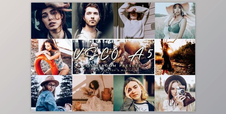 VSCO A5 Lightroom Presets Pack