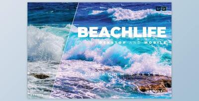 Beachlife Desktop and Mobile Lightroom Preset by Bangset