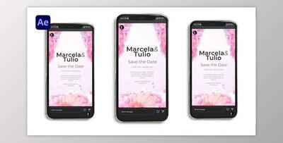 Wedding Invitation Instagram (VideoHive 45743430) - AE Project