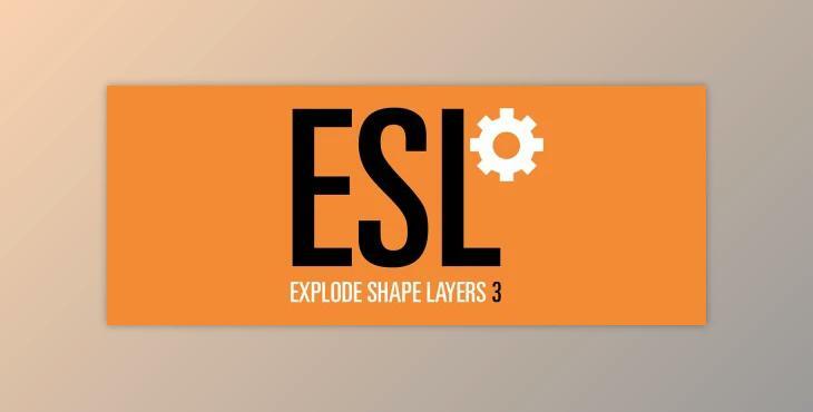 Aescripts Explode Shape Layers v3.5.4b