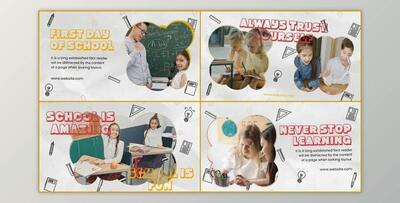 Back To School – Creative Opener (Videohive 38869339) - AE Project