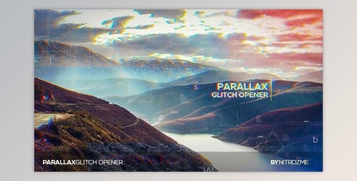 Parallax Glitch Opener (Videohive 20419427)