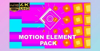 Motion Element Pack (Videohive 16637909) - AE Project