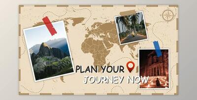 Travel Slideshow (Videohive 38799355) - AE Project