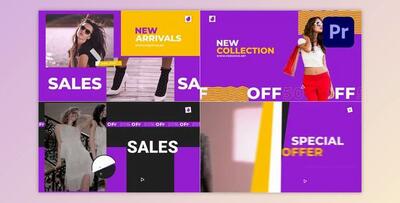 Poster Animation – Colorful Fashion Sale Mogrt (VideoHive 37840242)