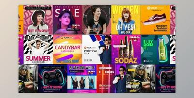 Insta Seamless Loop Set 1 (Videohive 25636481) - AE Project