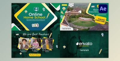 Online Home School for After Effects (Videohive 47834332) - AE Project