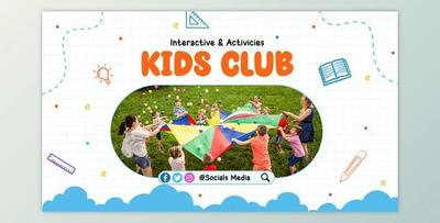 Kids Club Slide Promo (Videohive 49225458) - AE Project