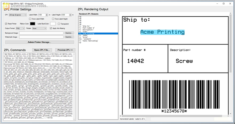 Neodynamic ZPLPrinter Emulator SDK v6.0.23.1123? (23 Nov 2023) + CRACK