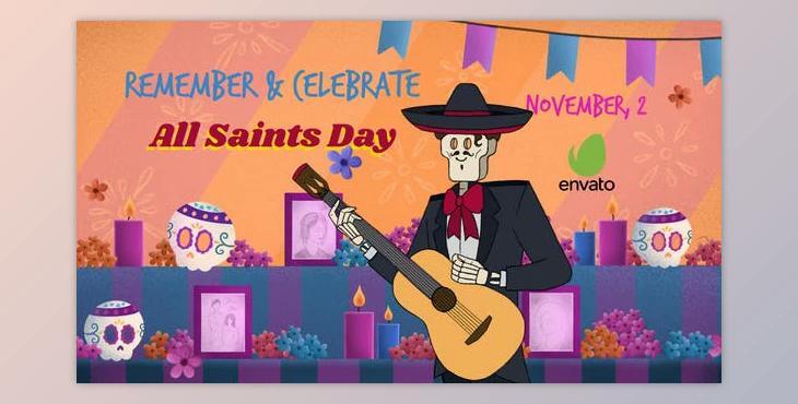 Day of the Dead, All Saints Day Opener (Videohive 34442870) - PR Project