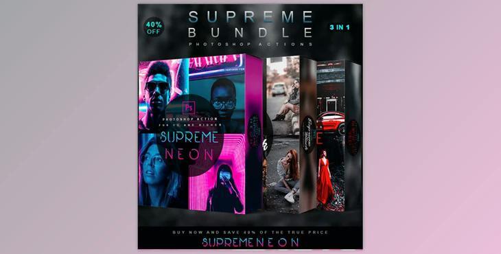 Supreme Bundle – Photoshop Actions GraphicRiver-28445706