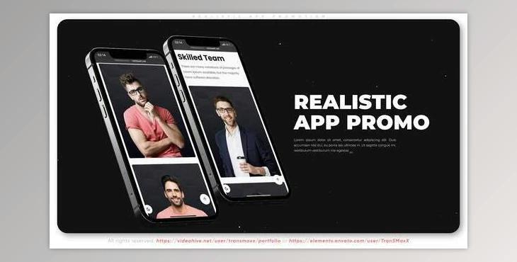 Realistic App Promotion (Videohive 33800046) - AE Project