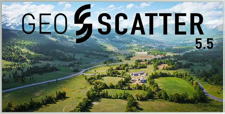 Blender Market – Geo-Scatter v5.5.0