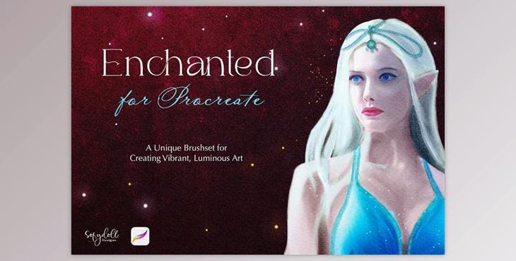 The Enchanted Brushset for Procreate CreativeMarket - 10845690