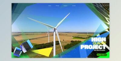 Modern Colorful Corporation Cube Opener (Videohive 48876187) - AE Project