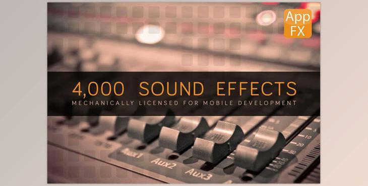 App FX Sound Effects Library with 4,000+ Effects