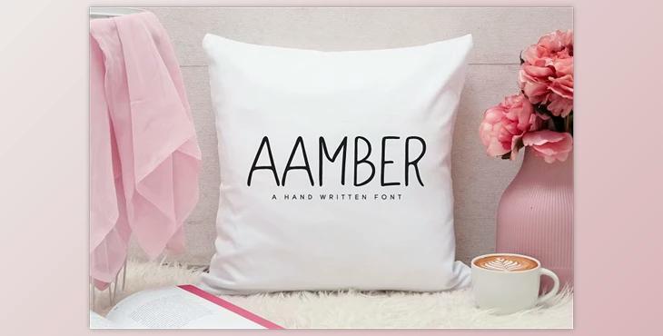 Aamber Sans Serif Font