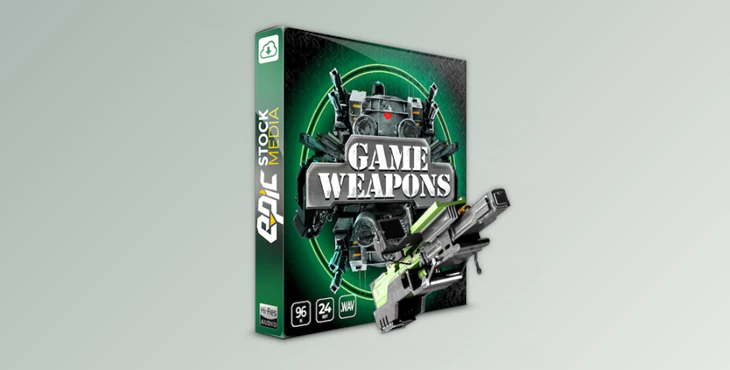 Epic Stock Media Game Weapons Gun and Firearm Sound Effects WAV-FANTASTiC