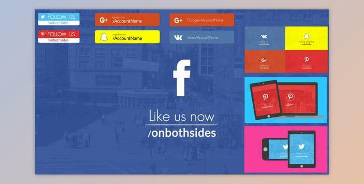 Social Media Kit (Videohive 19421896) - AE Project