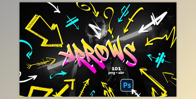 101 Hand drawn arrows WA8BY3T