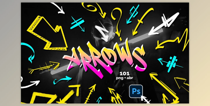 101 Hand drawn arrows WA8BY3T