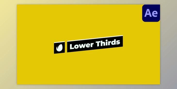 Self-Resizing Lower Thirds (Videohive 28493621)