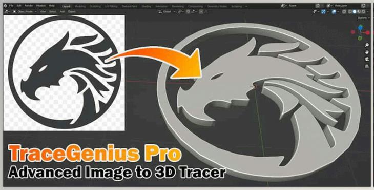 Blender Market - Tracegenius Pro v2.1 for Blender 2.91 - 4.3