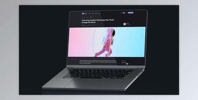 Laptop Mockup – Website Presentation (Videohive 36195329) - AE Project