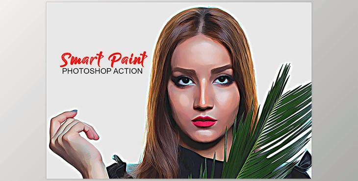 Smart Paint Photoshop Action CreativeMarket-4906719 - ATN